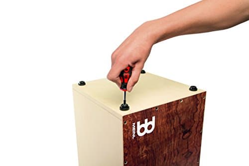 Meinl Percussion DMYO-CAJ-BU Deluxe Make Your Own Cajon Bausatz inkl. Zubehör3