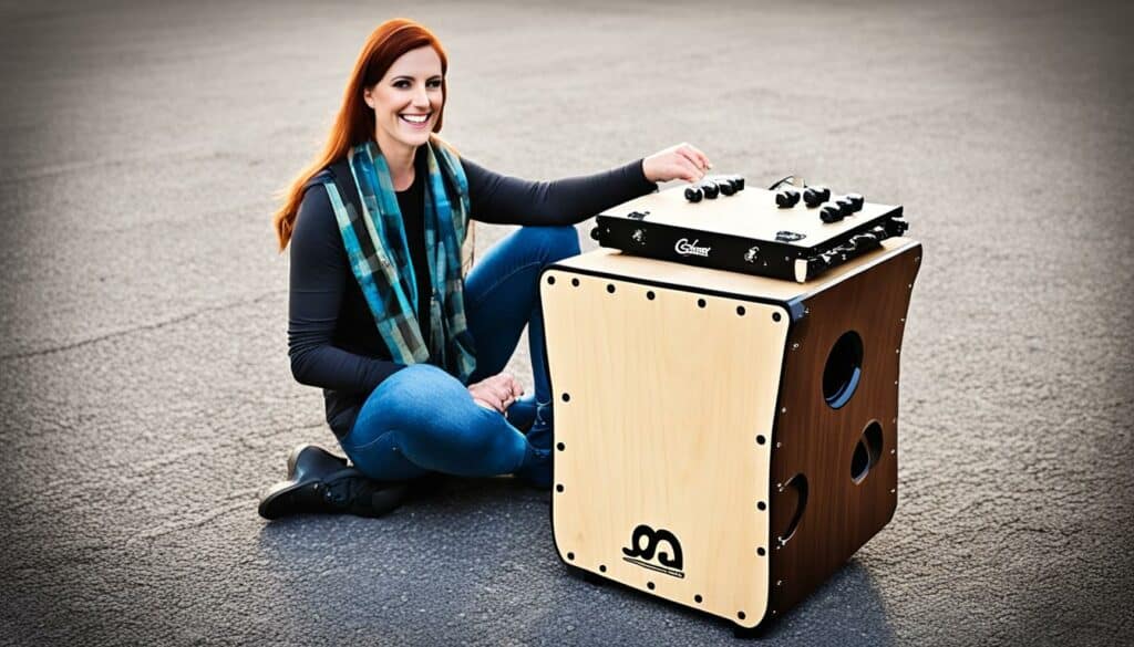 Cajon Zubehör für Transport und Sound-Erweiterung